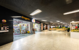 Drogerie Teta v obchodní pasáži Filadelfie