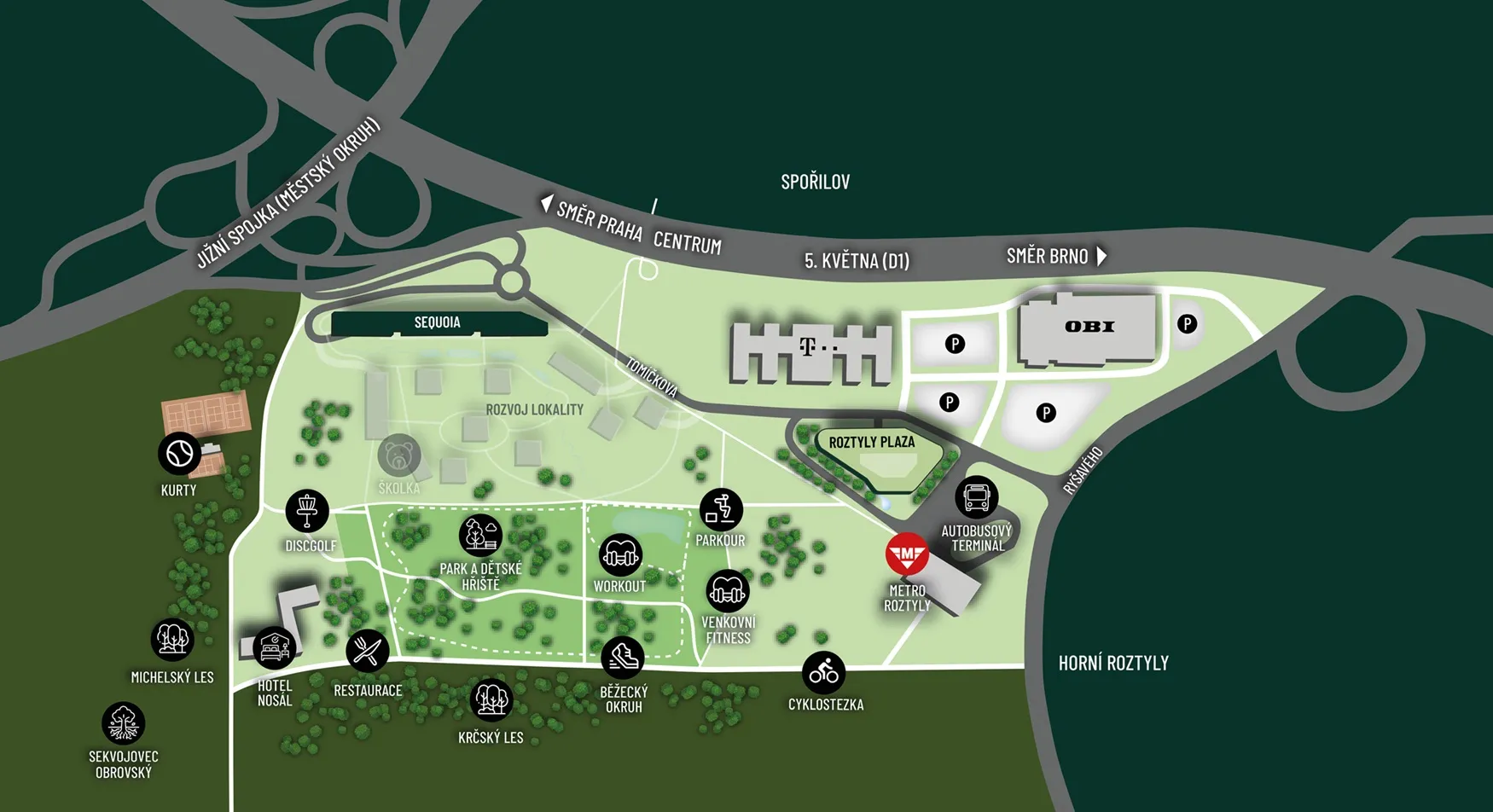 Sequoia_mapa_lokality